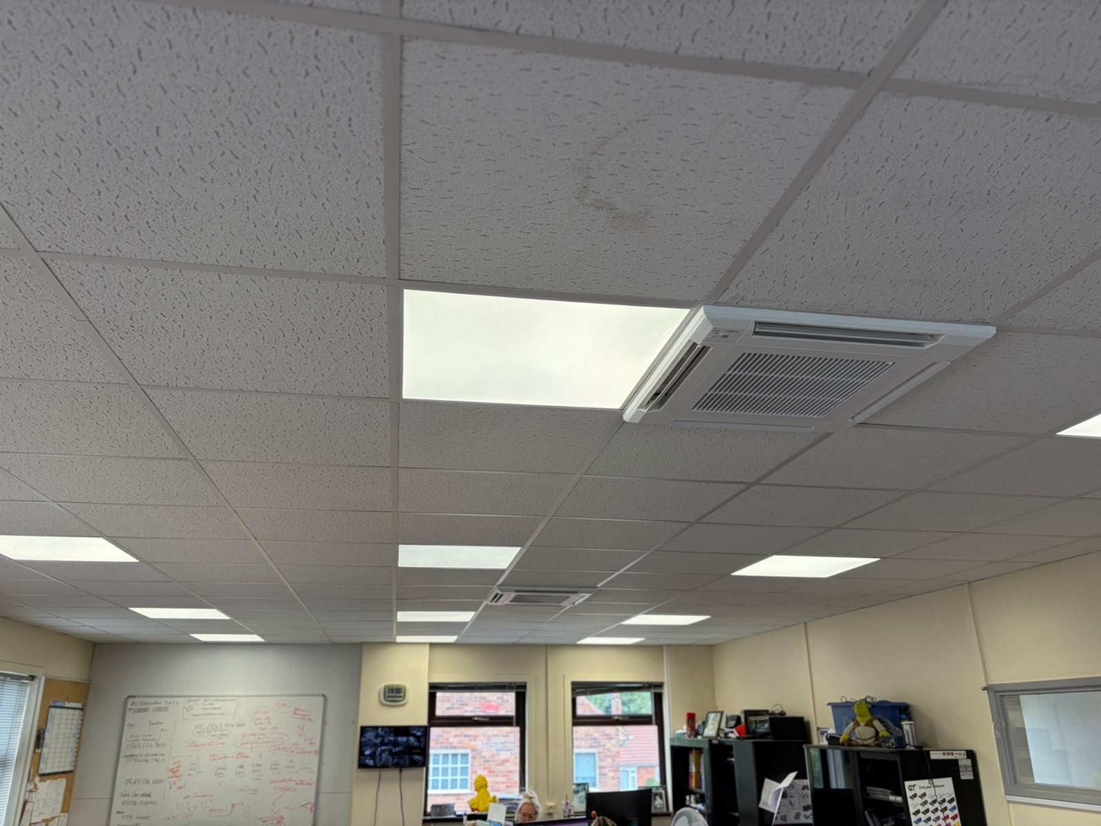 Completed air conditioning installation by Gear Bros Ltd in Mid Wales and Shropshire
