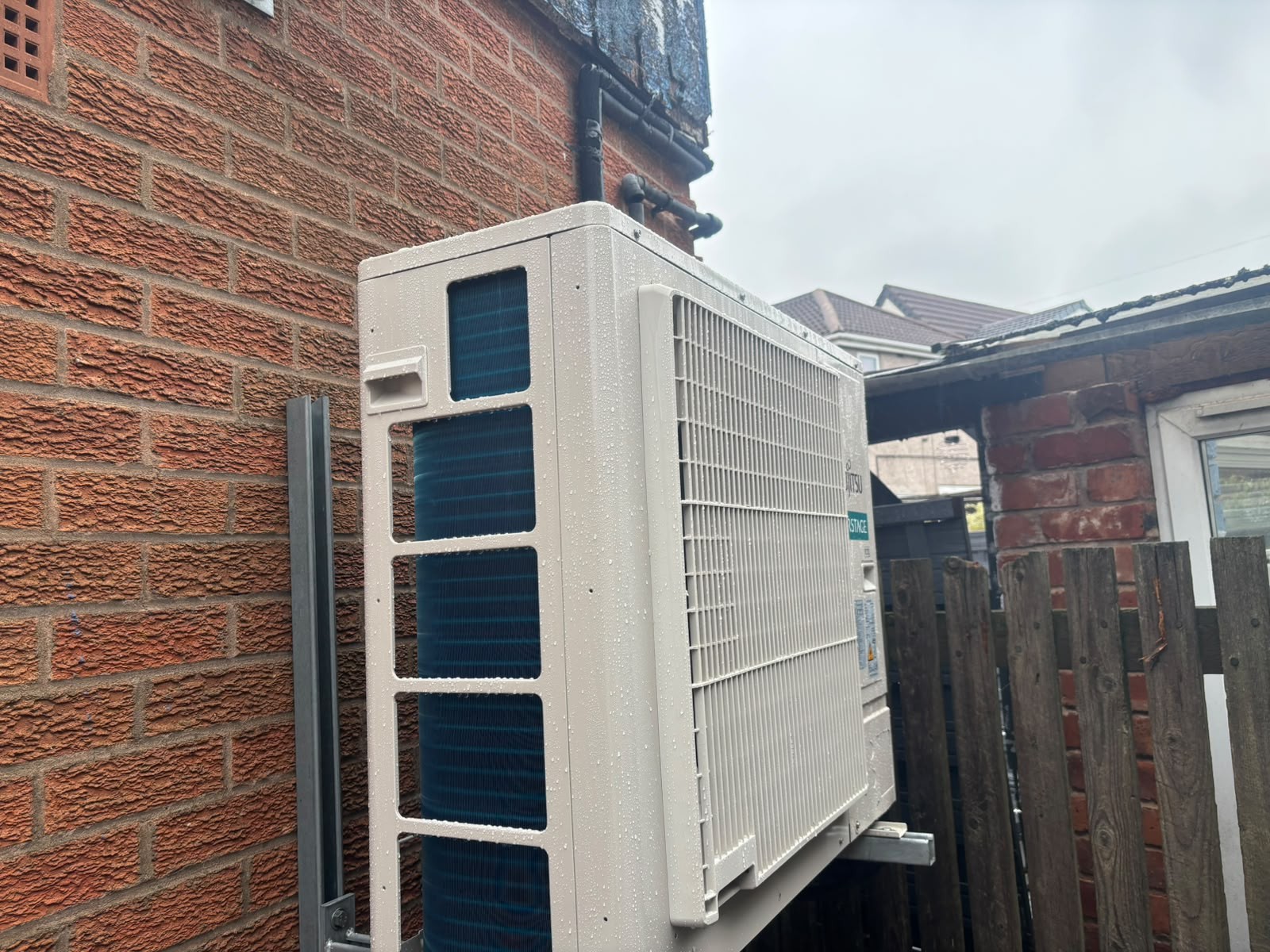 Completed air conditioning installation by Gear Bros Ltd in Mid Wales and Shropshire