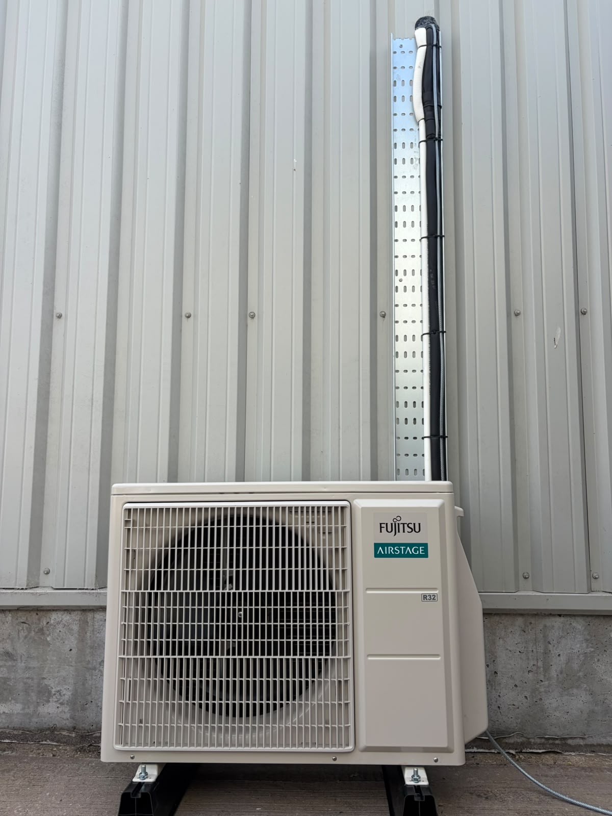 Completed air conditioning installation by Gear Bros Ltd in Mid Wales and Shropshire