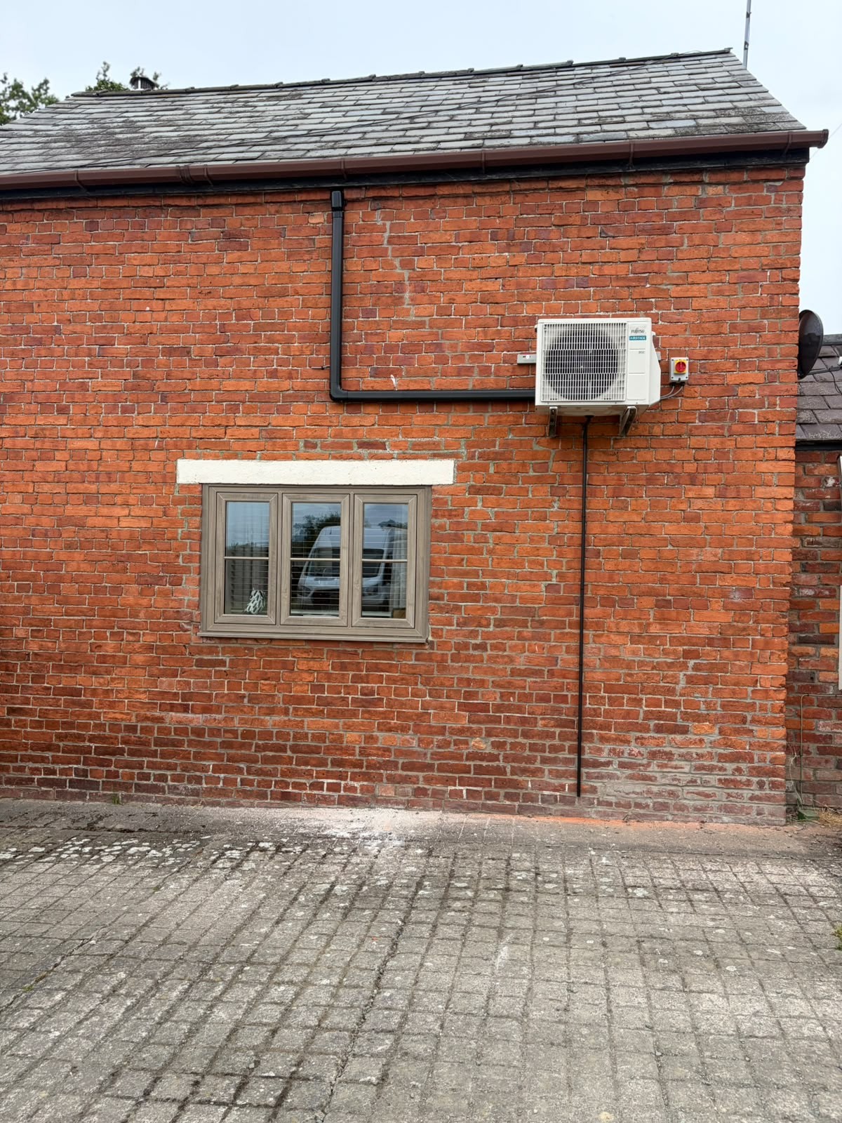 Completed air conditioning installation by Gear Bros Ltd in Mid Wales and Shropshire