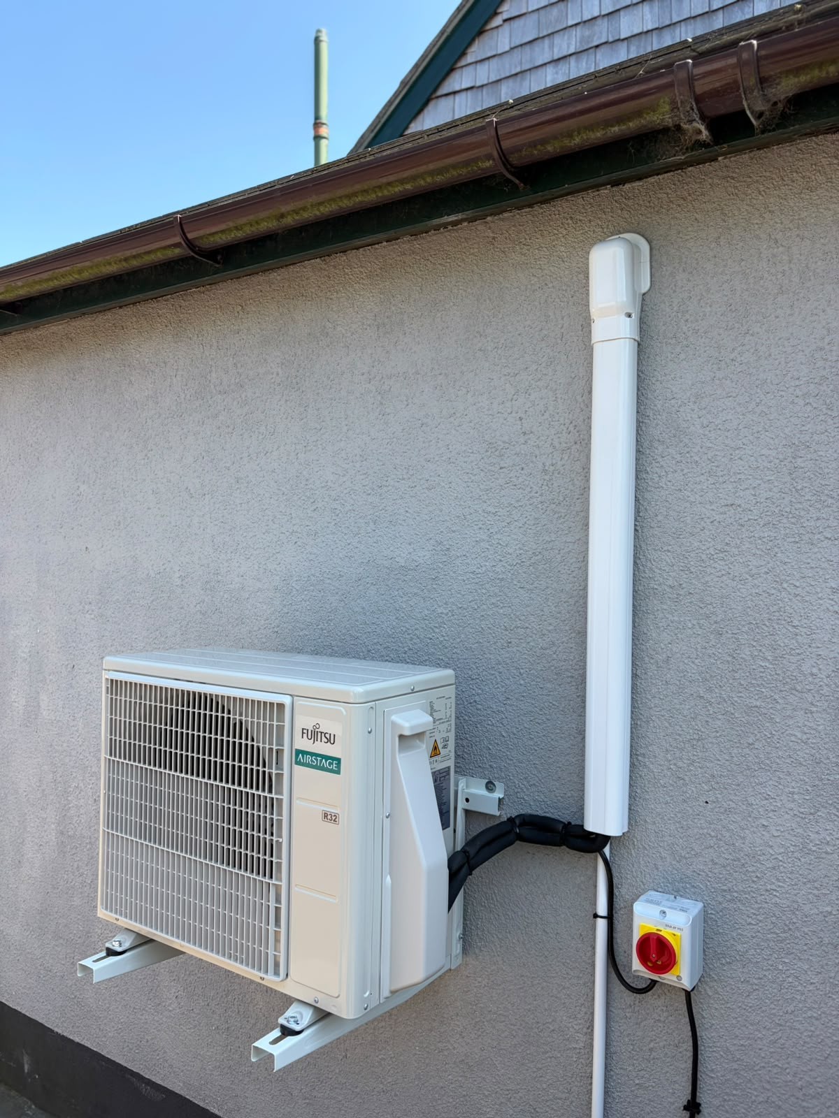 Completed air conditioning installation by Gear Bros Ltd in Mid Wales and Shropshire