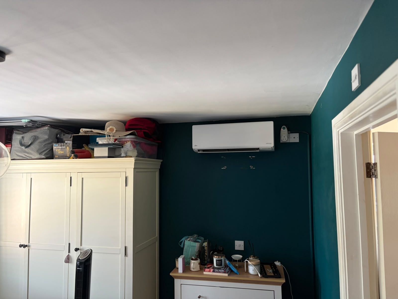 Completed air conditioning installation by Gear Bros Ltd in Mid Wales and Shropshire