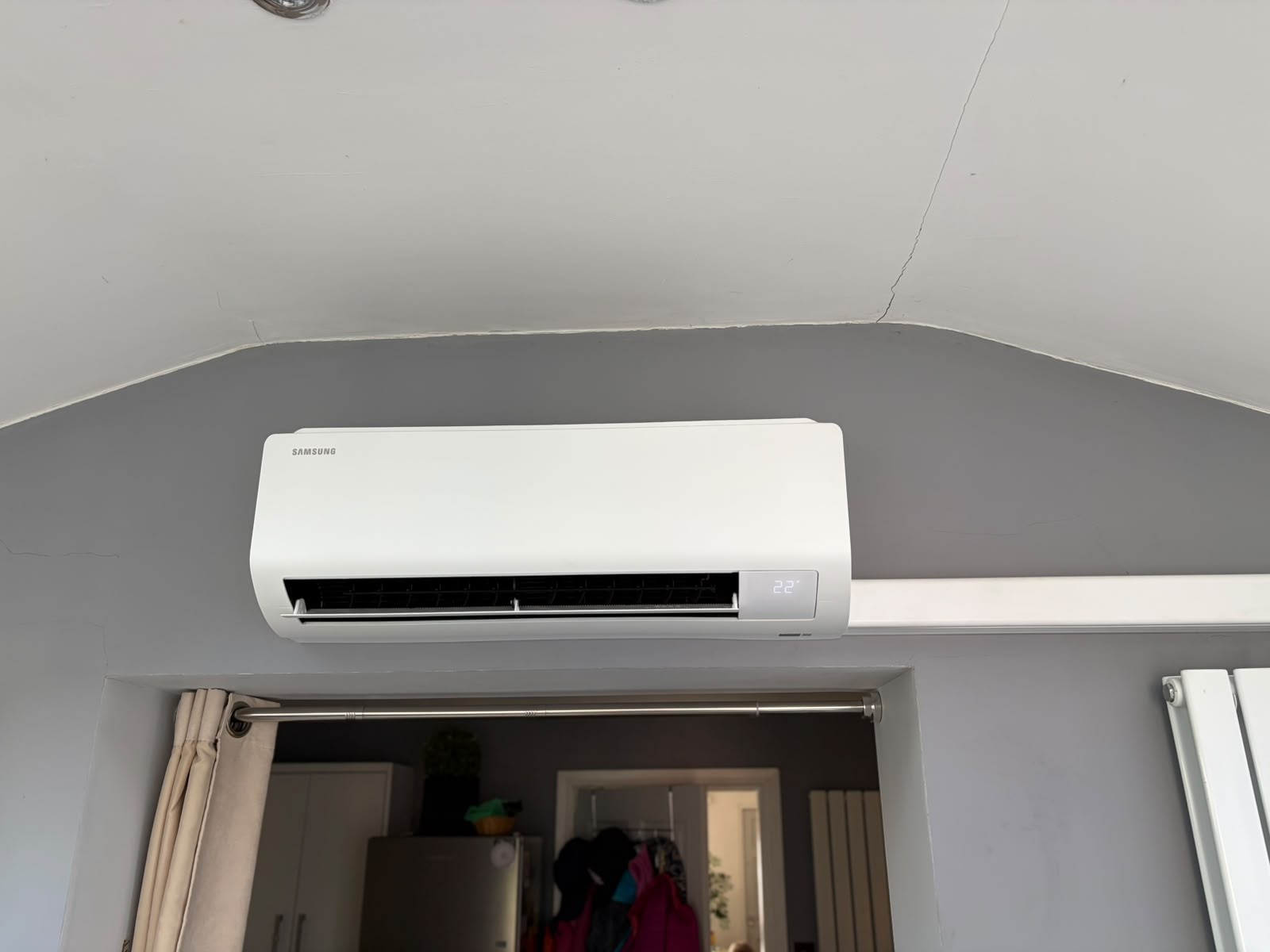 Completed air conditioning installation by Gear Bros Ltd in Mid Wales and Shropshire