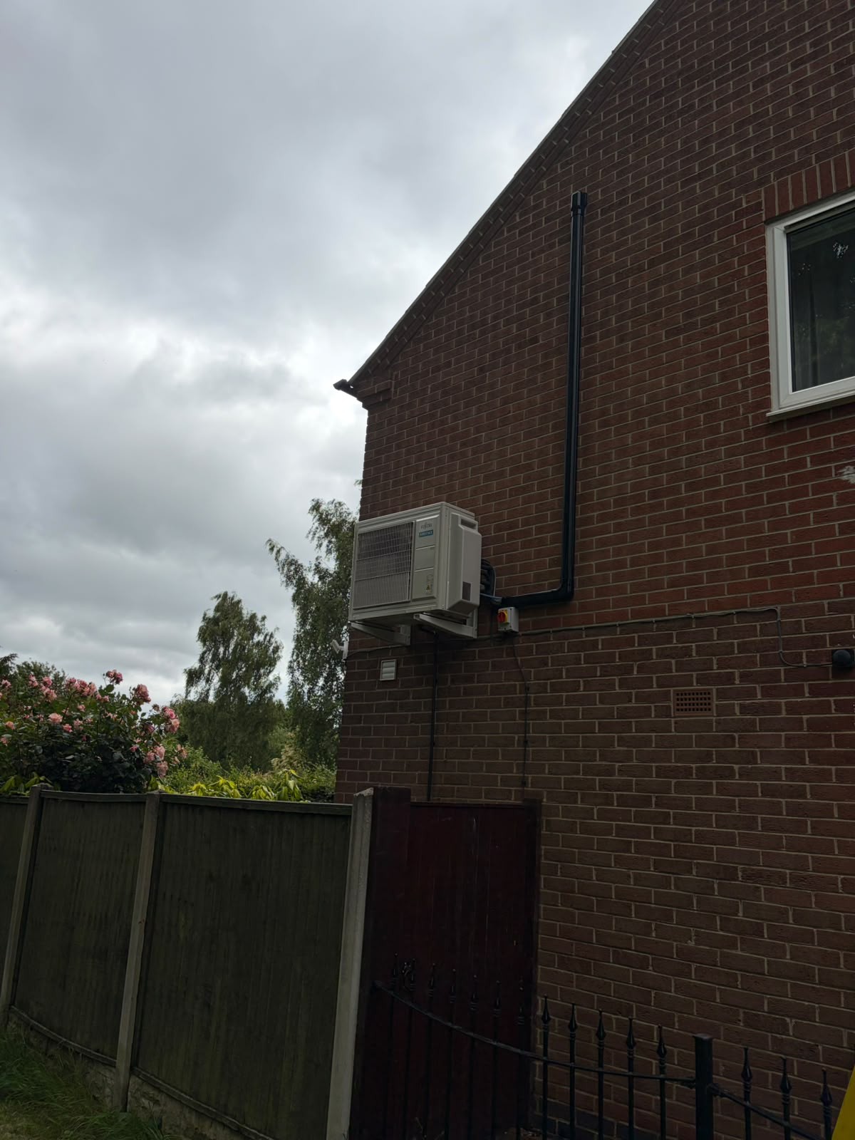 Completed air conditioning installation by Gear Bros Ltd in Mid Wales and Shropshire