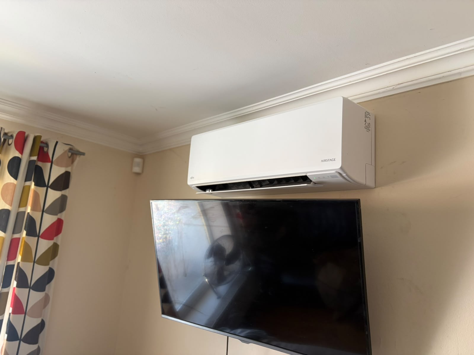 Completed air conditioning installation by Gear Bros Ltd in Mid Wales and Shropshire