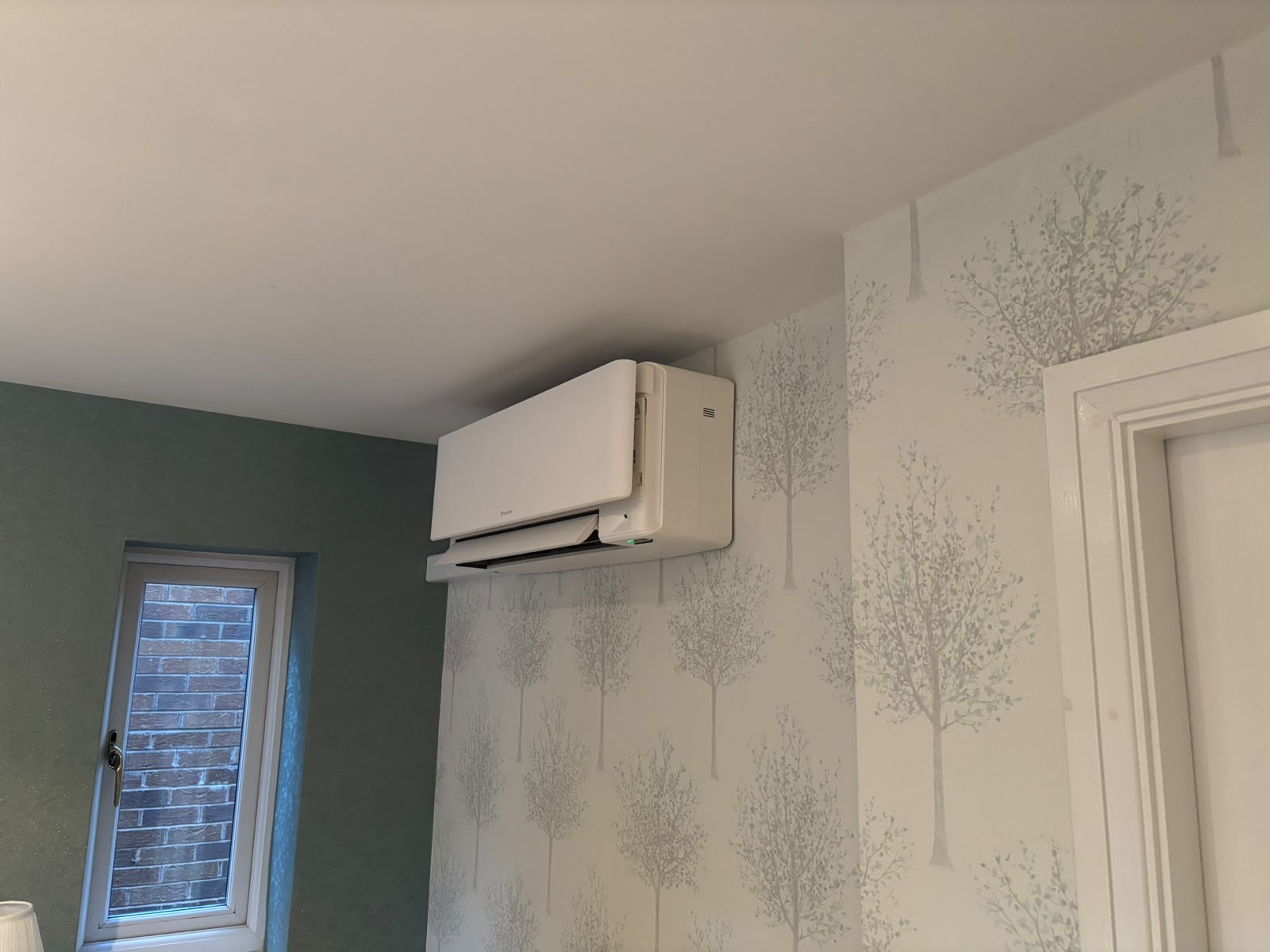 Completed air conditioning installation by Gear Bros Ltd in Mid Wales and Shropshire