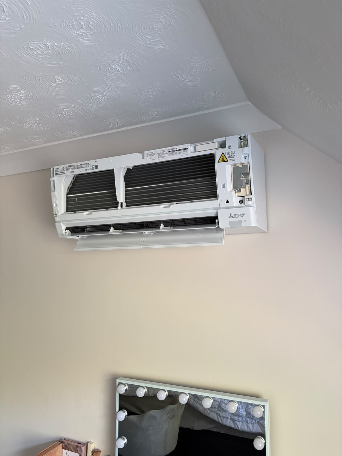 Completed air conditioning installation by Gear Bros Ltd in Mid Wales and Shropshire