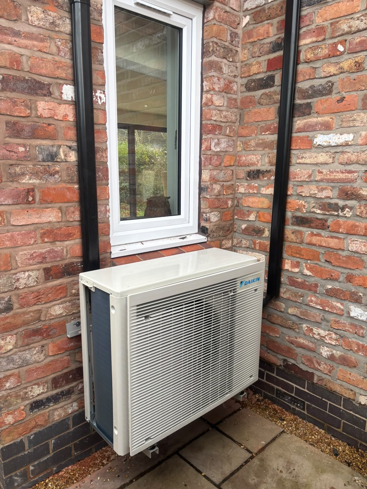 Completed air conditioning installation by Gear Bros Ltd in Mid Wales and Shropshire