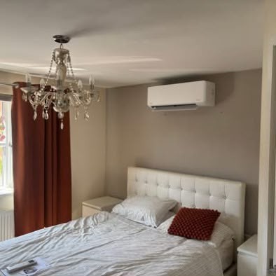 Completed air conditioning installation by Gear Bros Ltd in Mid Wales and Shropshire